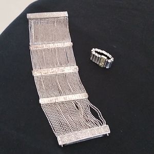 Costume bracelet matching ring